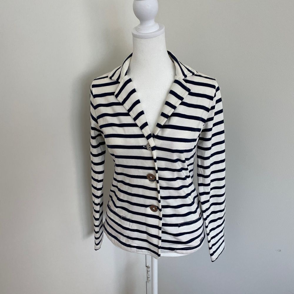 Nautica stripe blazer XS